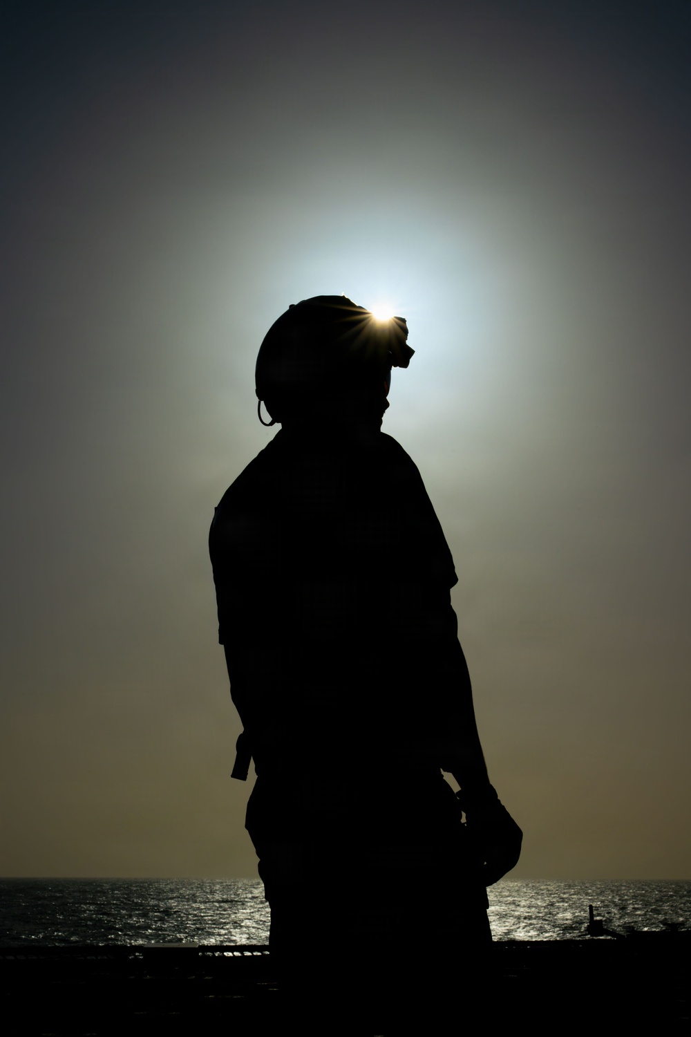 USS Santa Barbara Conducts Flight Operations in the Arabian Gulf