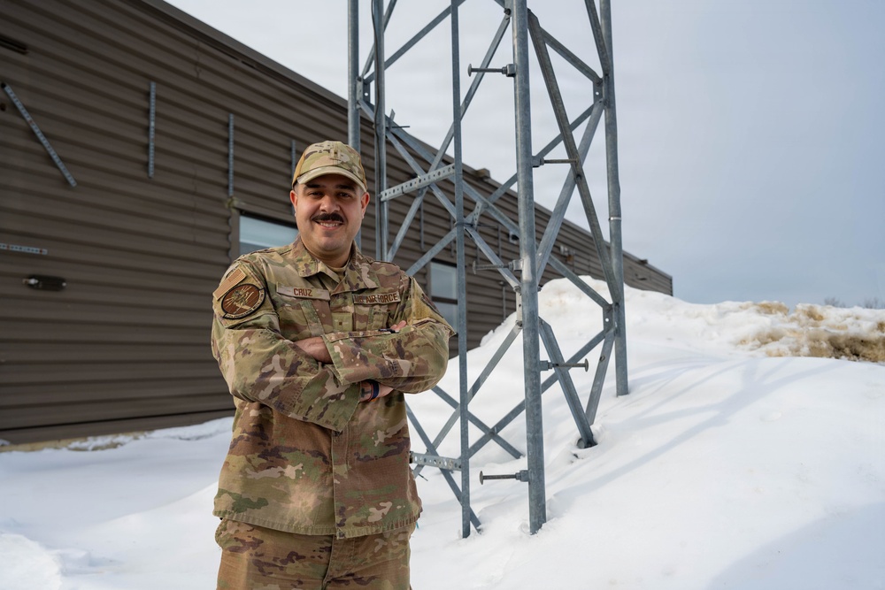 First warrant officer at 105th AW, NYANG