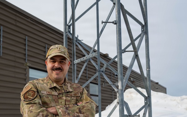 First warrant officer at 105th AW, NYANG