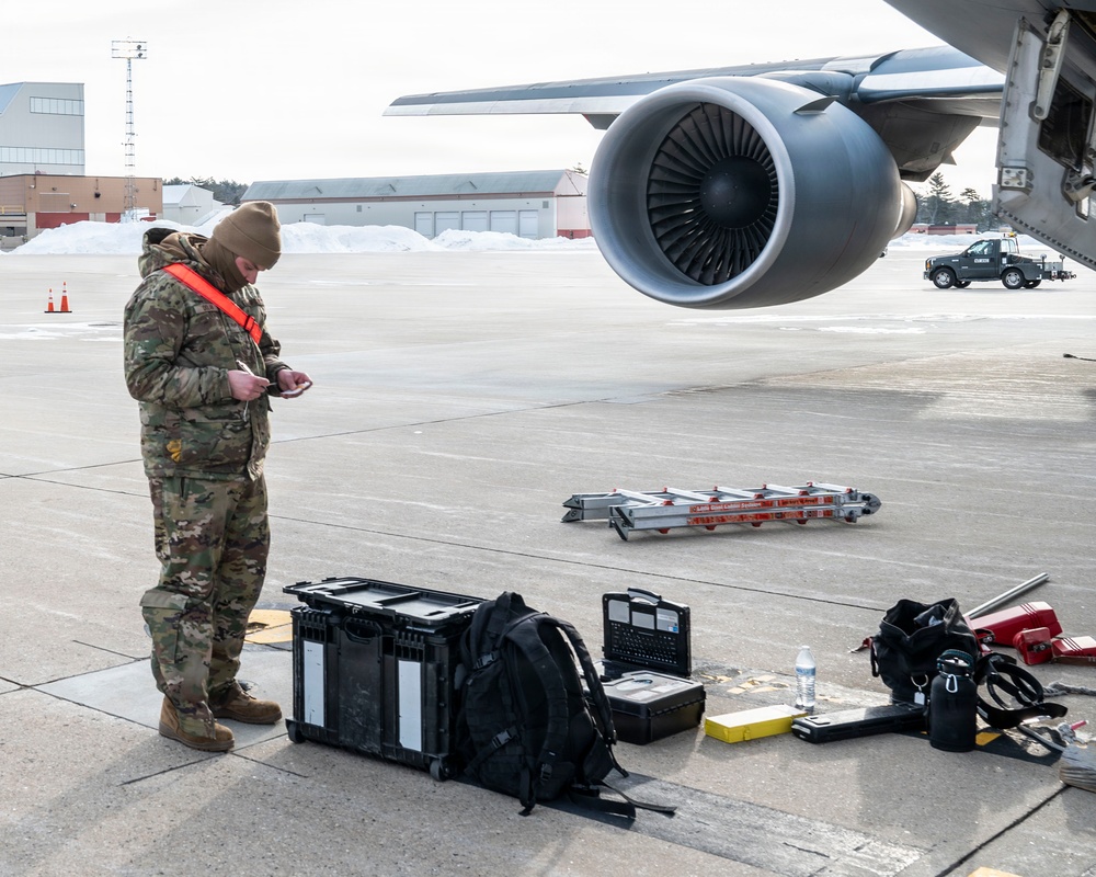 Pease Conducts Nuclear Deterrence Exercise