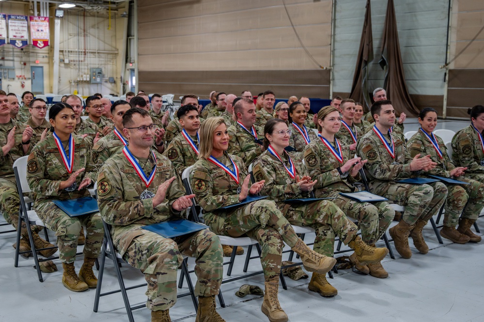182nd Airlift Wing honors next generation of enlisted leaders in inaugural NCO induction ceremony