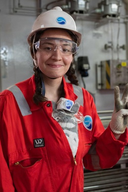 Airman’s early love of geology leads to international and space work