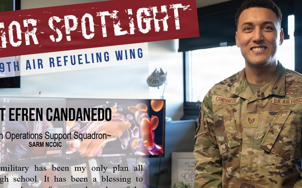 Technical Sgt. Efren Candanedo is the 459th ARW Warrior of the Month