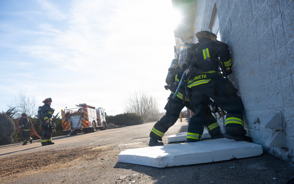 Fire Training at the Mall