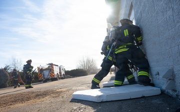 Fire Training at the Mall