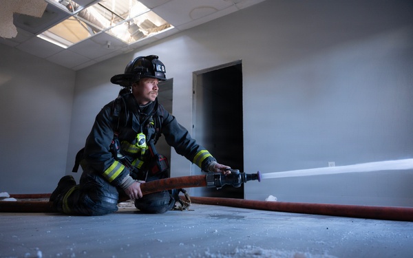 Fire Training at the Mall