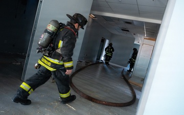 Fire Training at the Mall