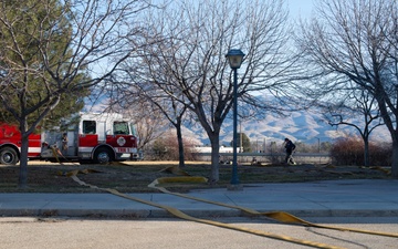 Fire Training at the Mall