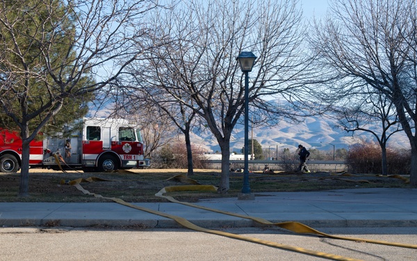 Fire Training at the Mall