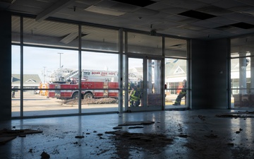 Fire Training at the Mall