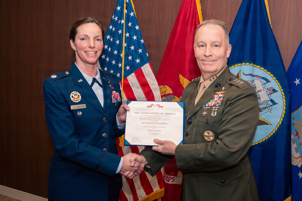 F-35 JPO leader awarded Bronze Star Medal