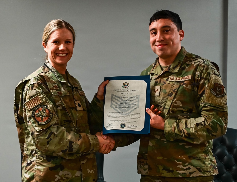 513th Maintenance Squadron awards and promotions