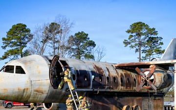 165 AW fire protection specialists assess readiness during wing-wide employment exercise