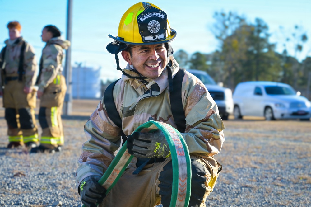 165 AW fire protection specialists assess readiness during wing-wide employment exercise