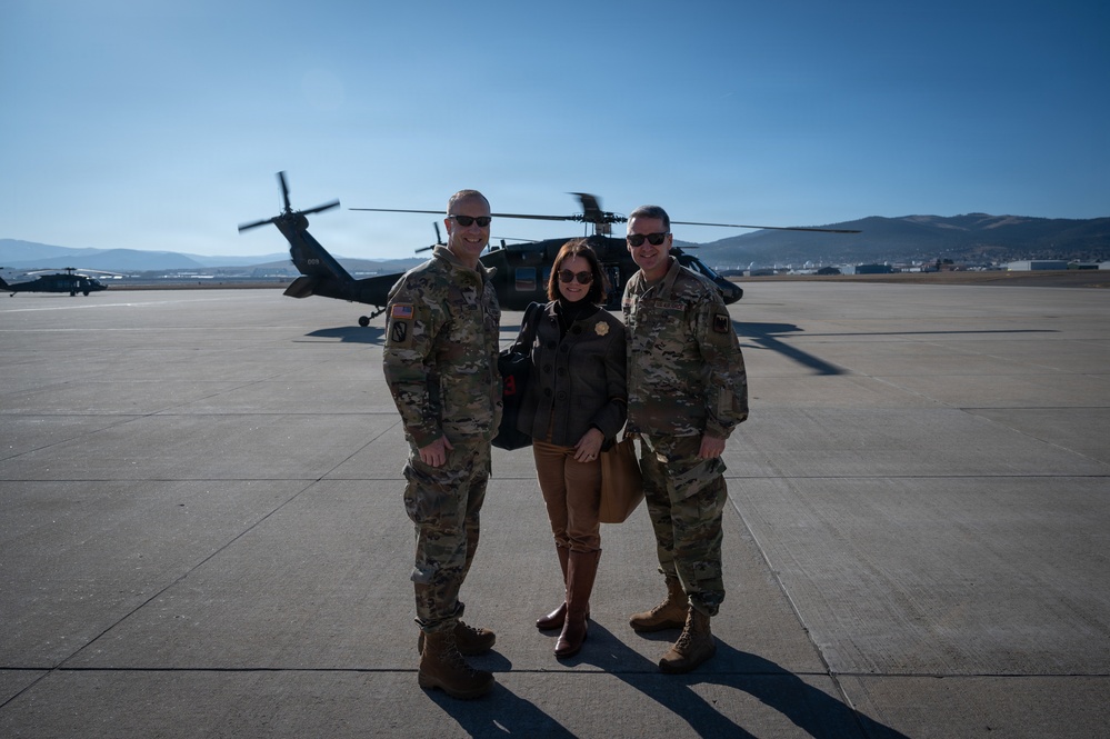 Nordhaus visits Montana Guardsmen