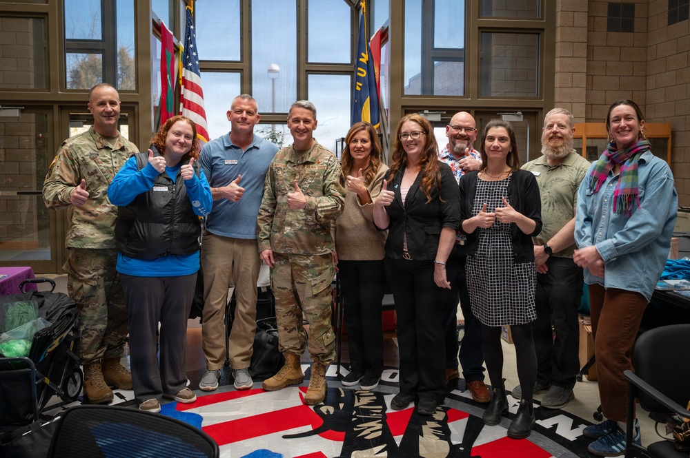 Nordhaus visits Montana Guardsmen