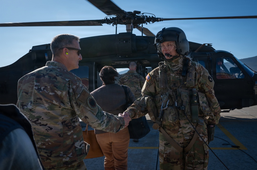Nordhaus visits Montana Guardsmen