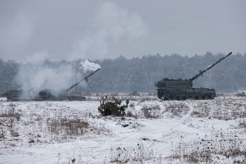 Dynamic Front 2026 Artillery photos