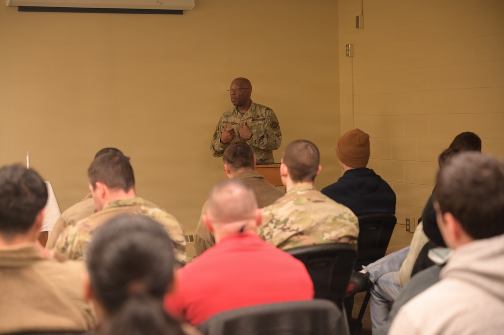 Lt. Col. Joseph branch delivers final chapel service at 178th Wing