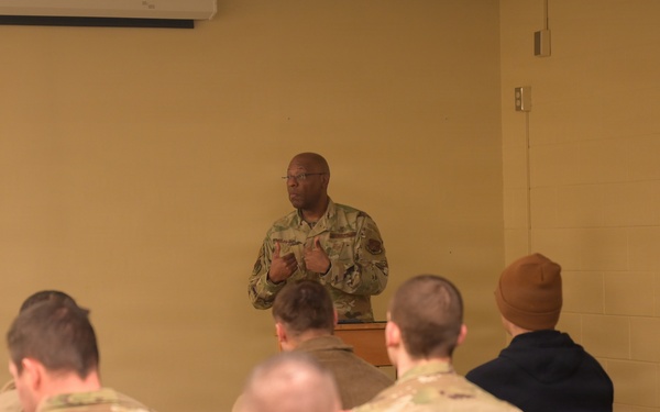 Lt. Col. Joseph branch delivers final chapel service at 178th Wing