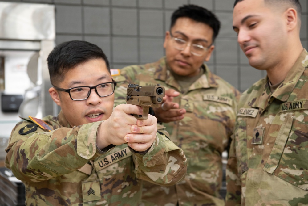 1st Armored Combat Brigade completed Individual Weapons Qualification Table three training