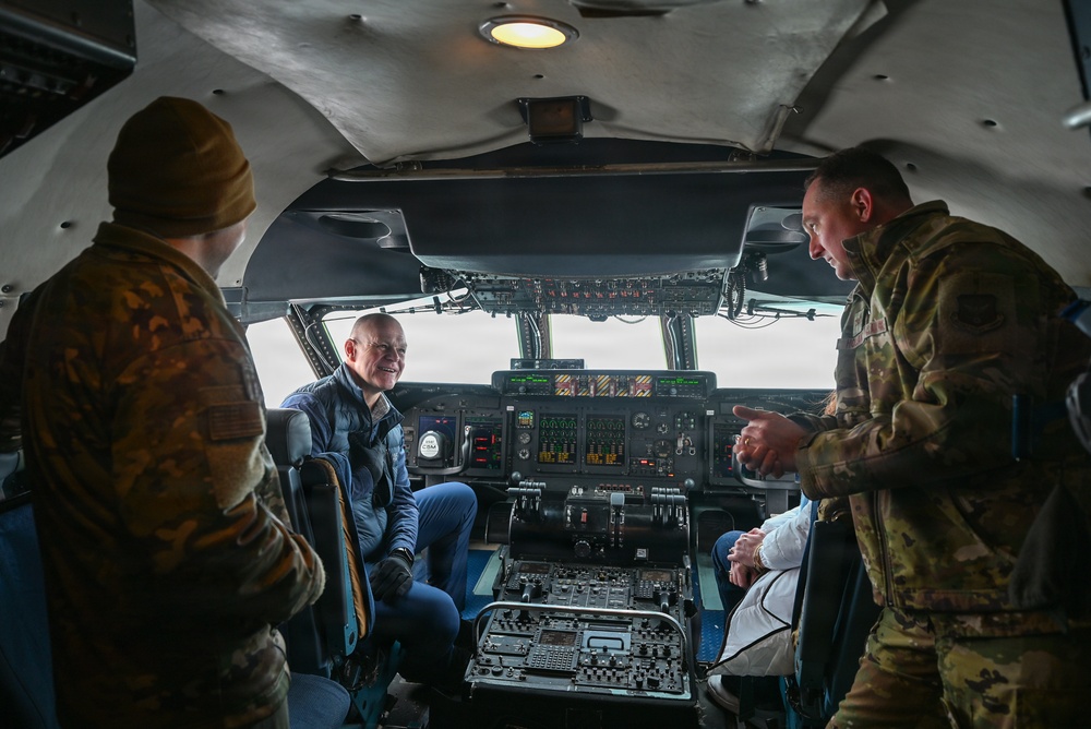 CMSAF 16 visits Westover