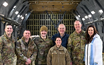 CMSAF 16 visits Westover