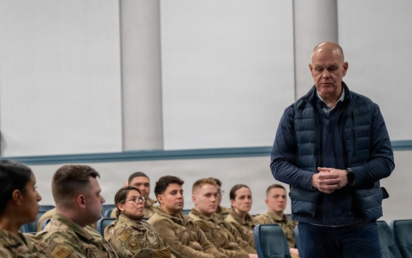 CMSAF 16 visits Westover