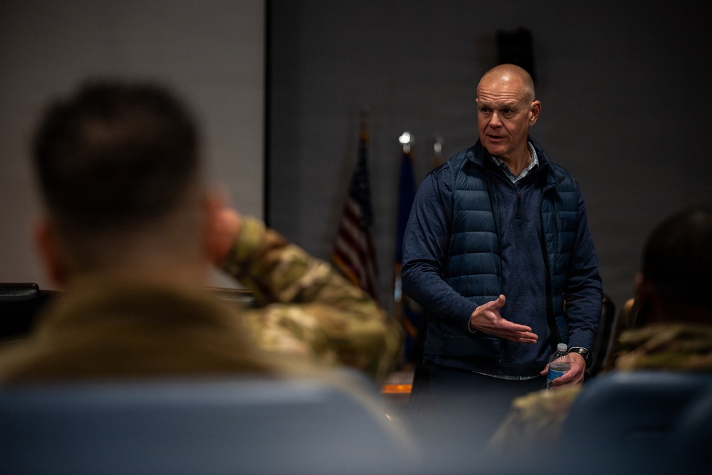 CMSAF 16 visits Westover