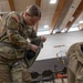 1st Armored Combat Brigade conducted a gas mask donning class