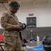 1st Armored Combat Brigade conducted a gas mask donning class