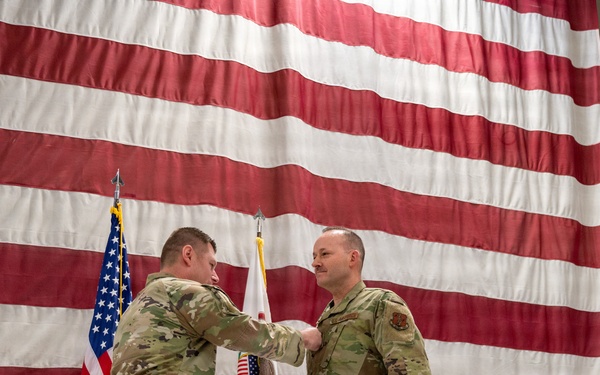 Chief Master Sgt. Jonathan Weis Promotion Ceremony