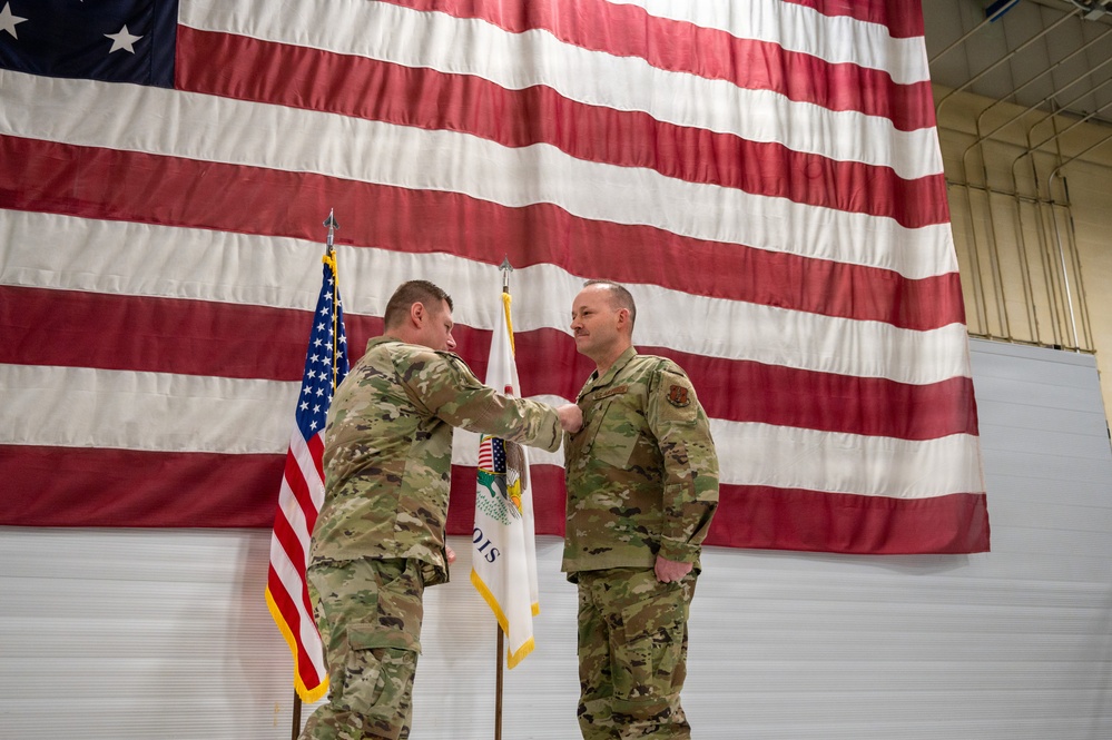 Chief Master Sgt. Jonathan Weis Promotion Ceremony