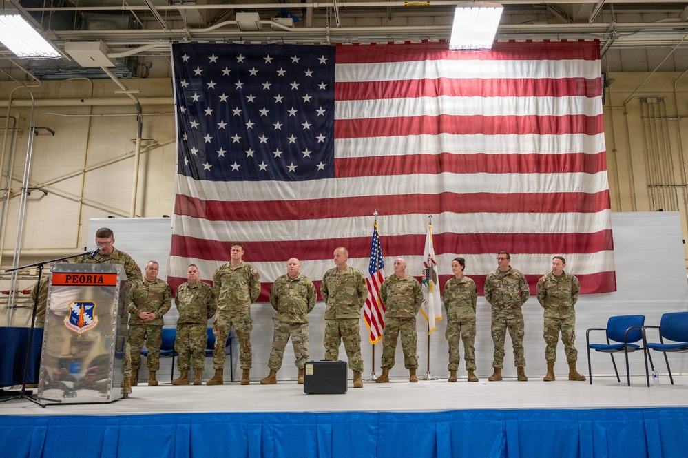 Chief Master Sgt. Jonathan Weis Promotion Ceremony