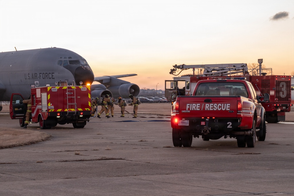 155th Air Refueling Wing conducts Combat Readiness Exercise