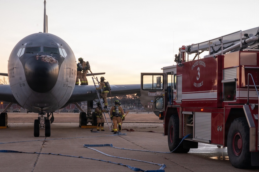 155th Air Refueling Wing conducts Combat Readiness Exercise