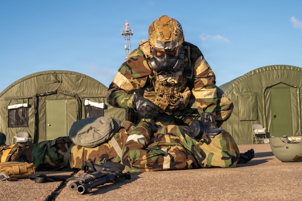 155th Air Refueling Wing conducts Combat Readiness Exercise