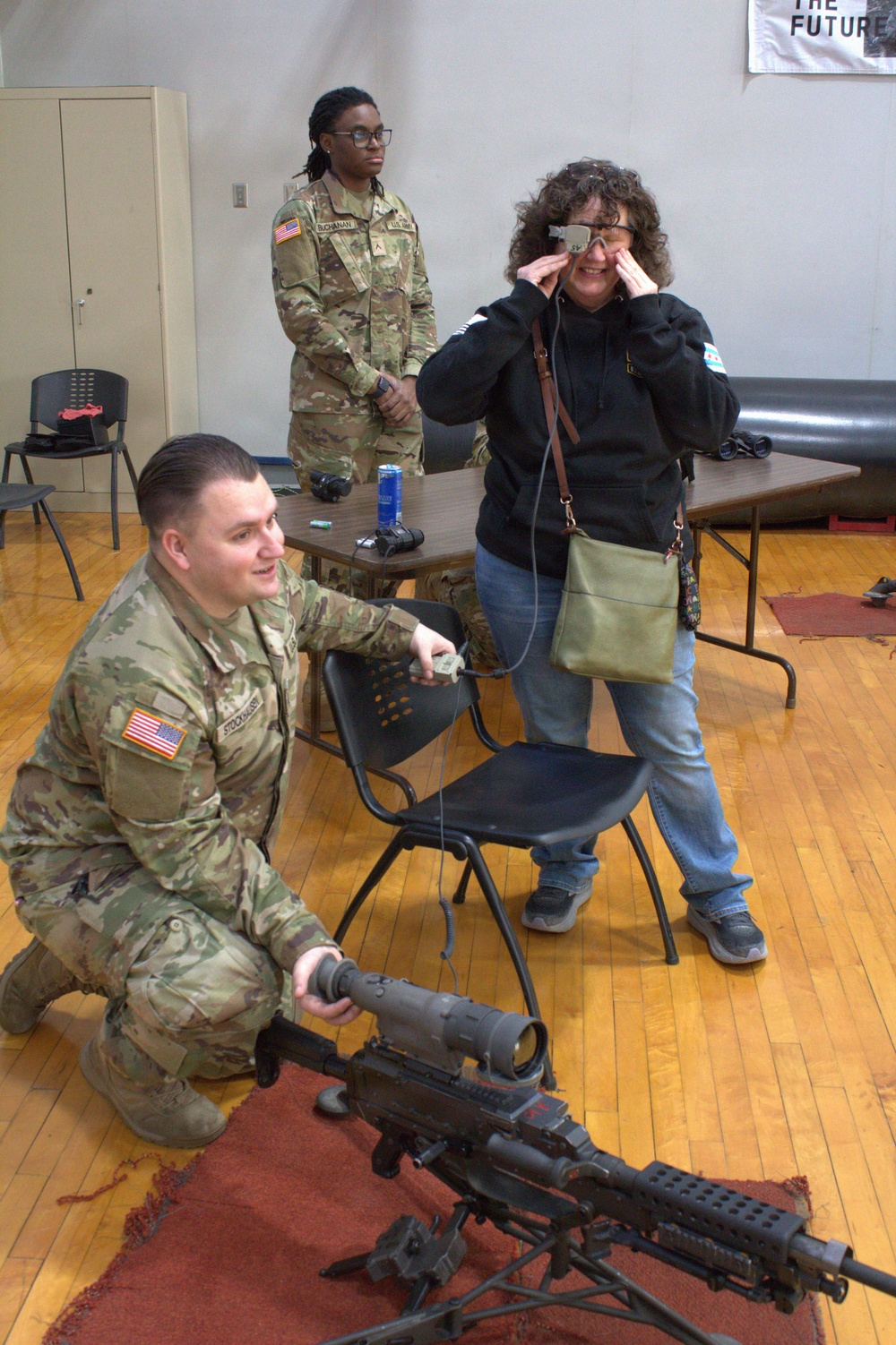 Illinois Army National Guard Field Artillery Unit Holds Open House in Sycamore