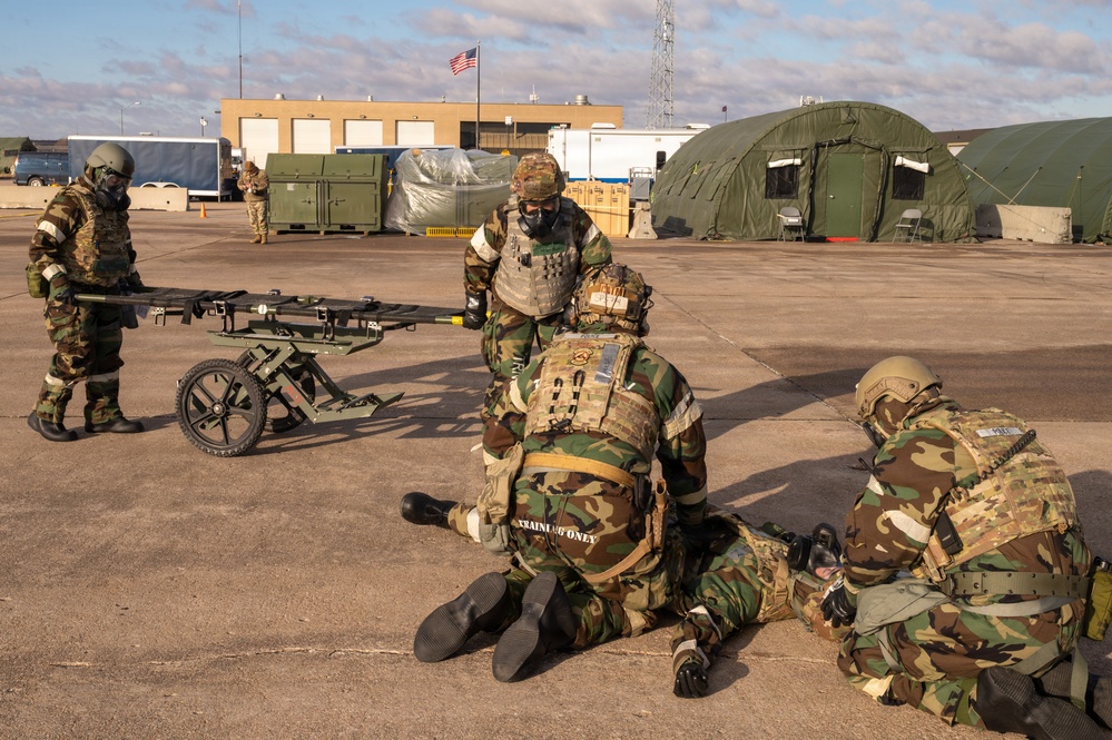 155th Air Refueling Wing conducts Combat Readiness Exercise