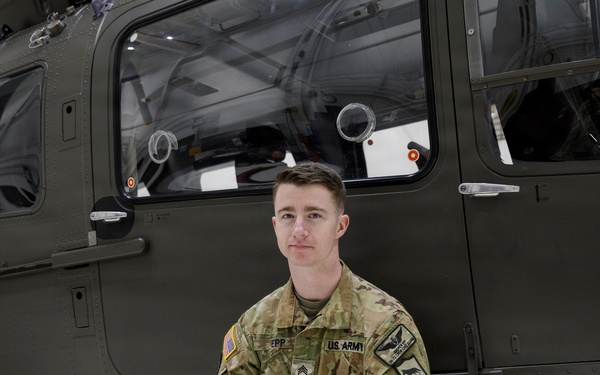 SDARNG Crew Chief Inspired by Community Service Continues Legacy of Service