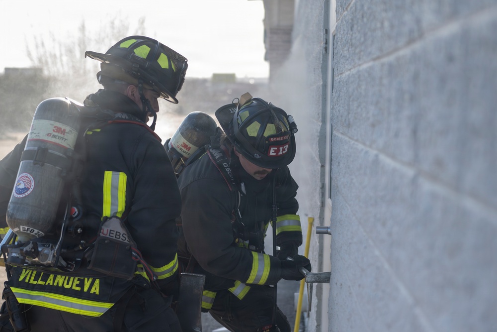 Structural Fire Training with Boise Fire