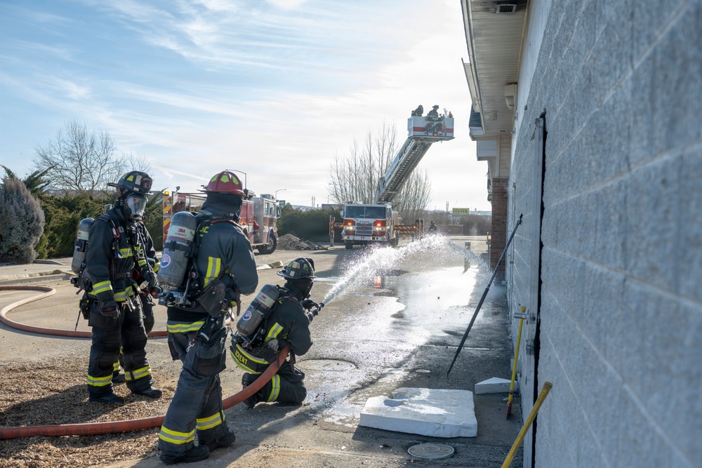 Structural Fire Training with Boise Fire