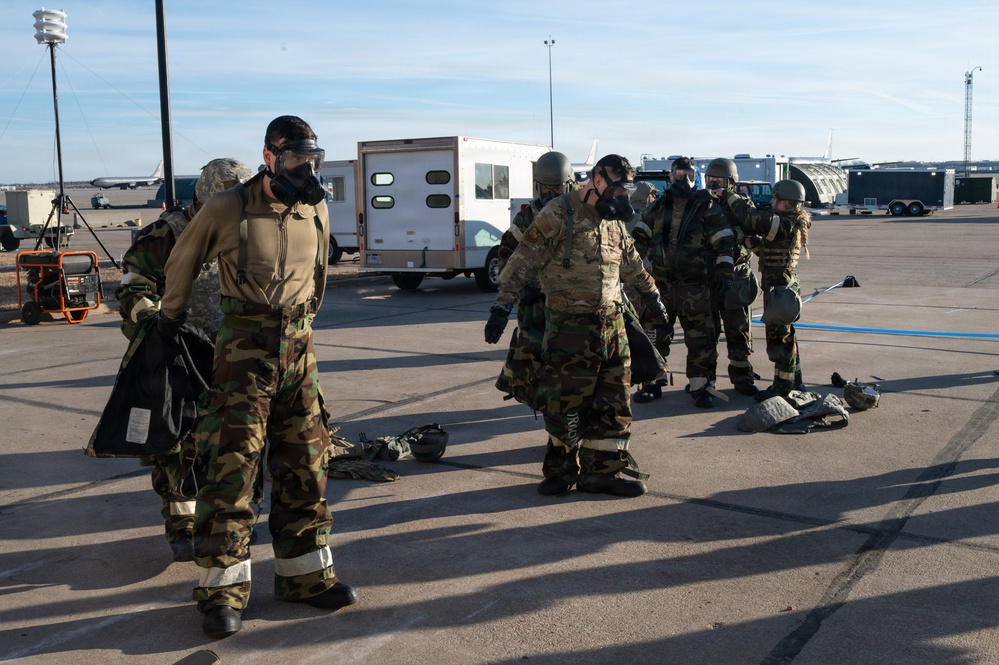 155th Air Refueling Wing conducts Combat Readiness Exercise