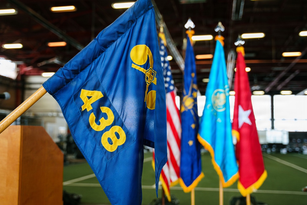 Casing of the Colors: 438th Chemical Company Deactivates