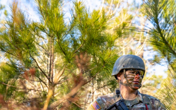 OCS Candidates conduct STX lanes.