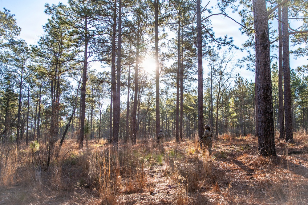 OCS Candidates conduct STX lanes.