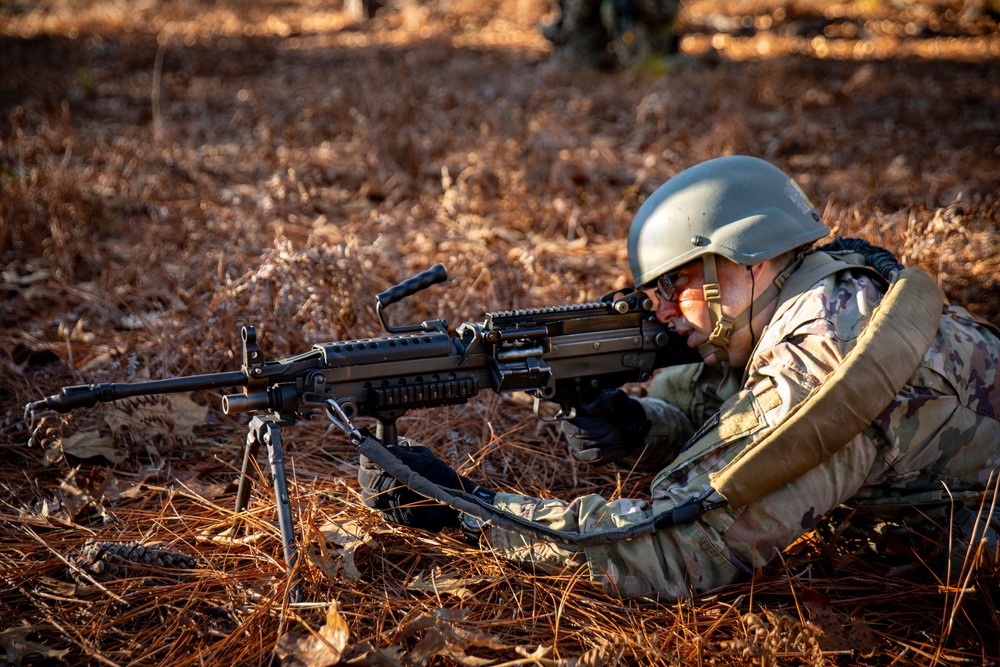 OCS Candidates conduct STX lanes.