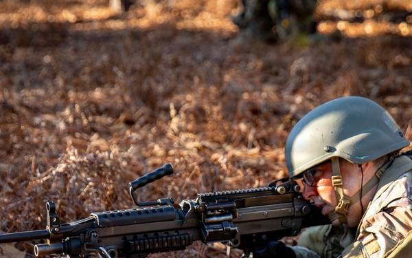 OCS Candidates conduct STX lanes.