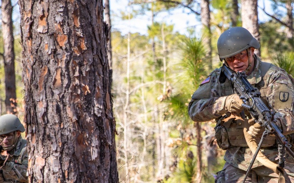 OCS Candidates conduct STX lanes.