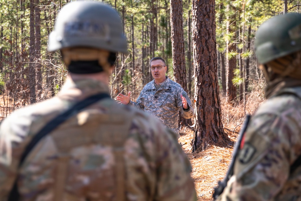 OCS Candidates conduct STX lanes.